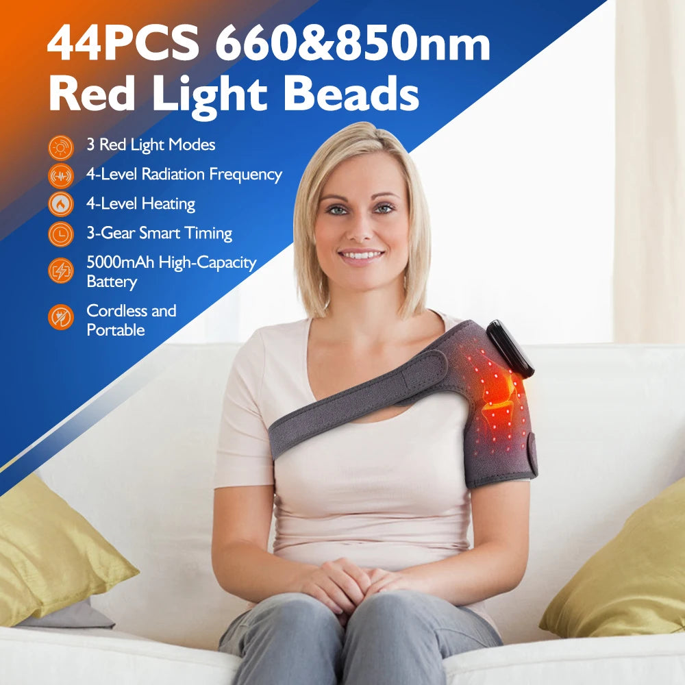 Hailicare Rechargeable Red Light Heating Knee Brace