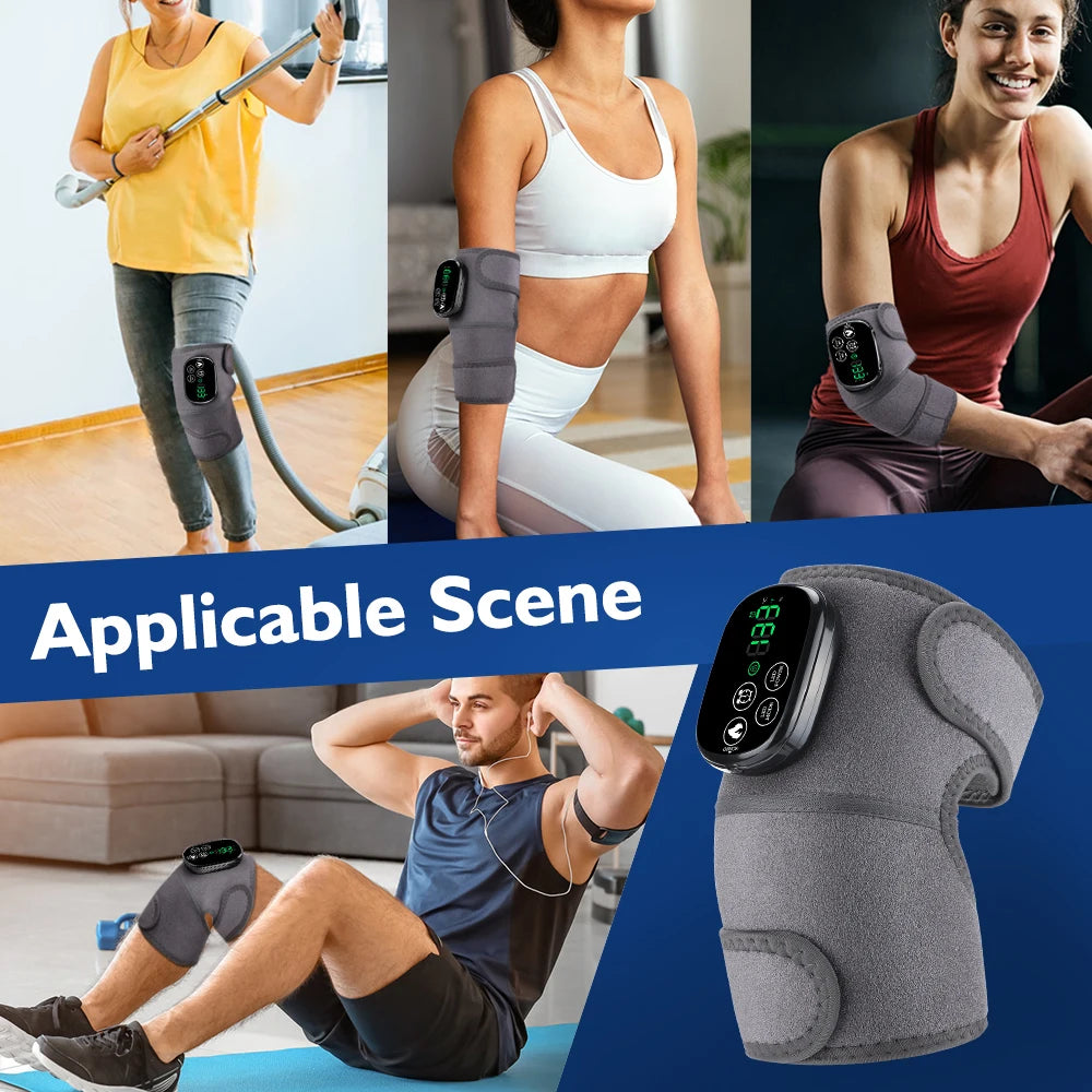 Hailicare Rechargeable Red Light Heating Knee Brace