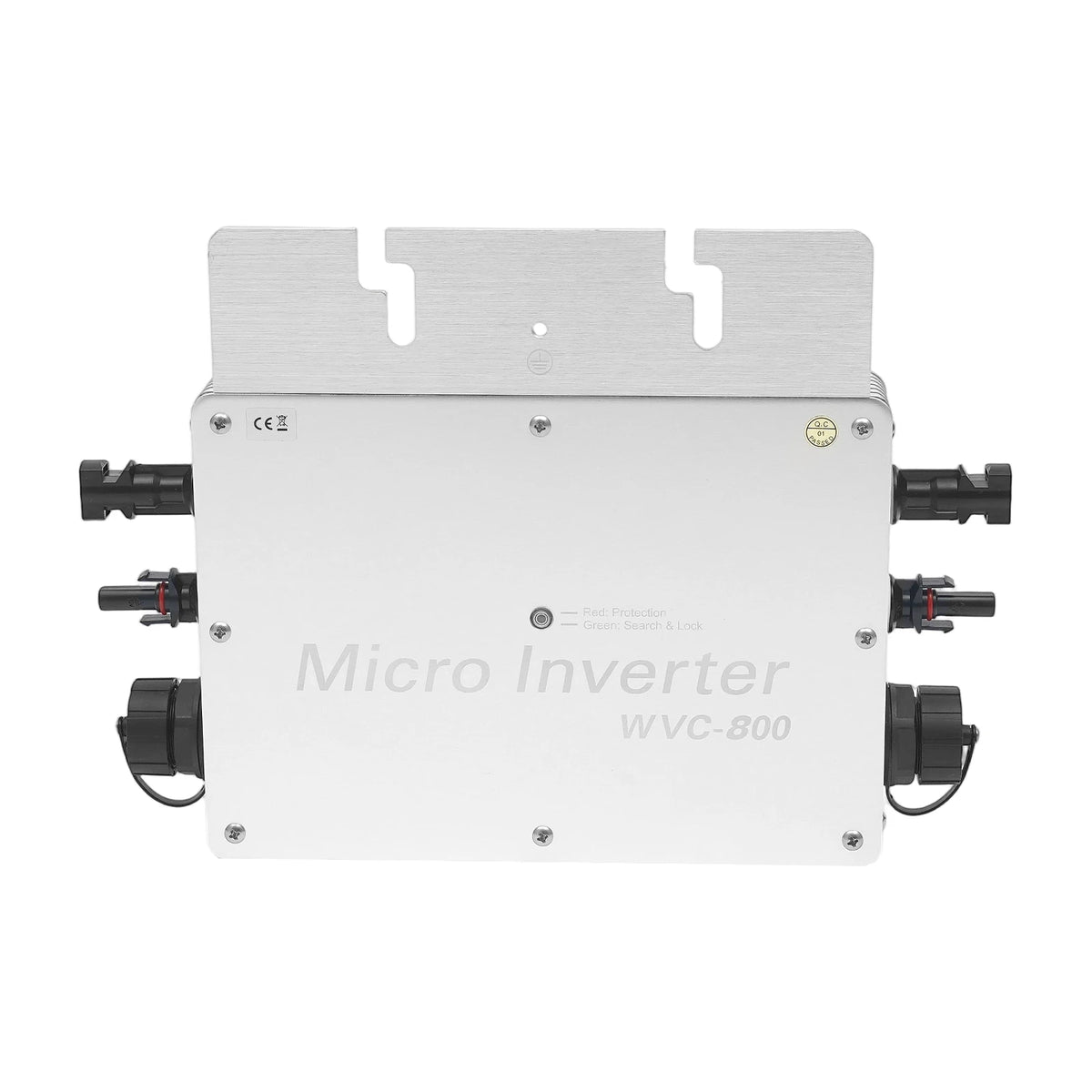 800W Solar Power Inverter US Standard LCD Display Smooth Edge High Security Easy Install for Renewable Energy Systems