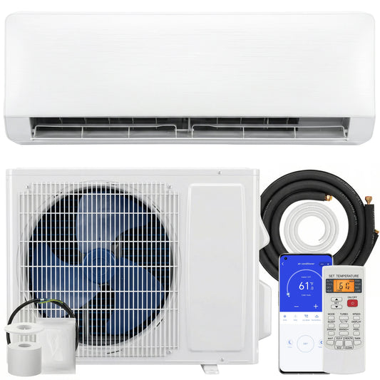 12000 BTU Mini Split Heat Pump 22 SEER2 Wifi Kit