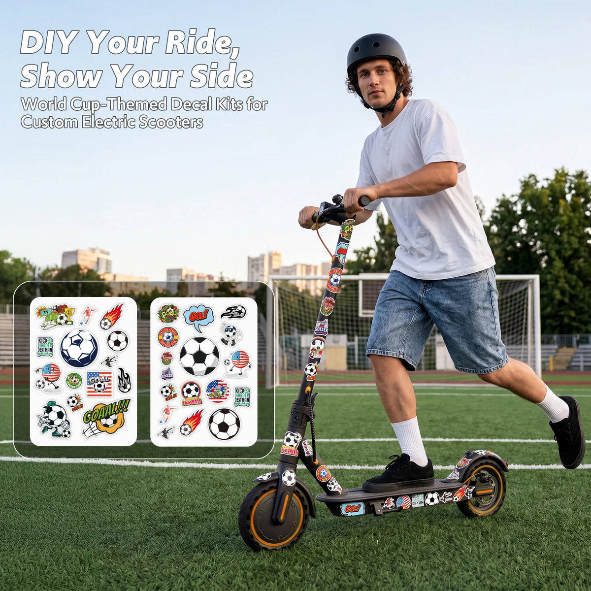 Osboo Adult Electric Scooter Featuring 550W Motor For Daily Commutes