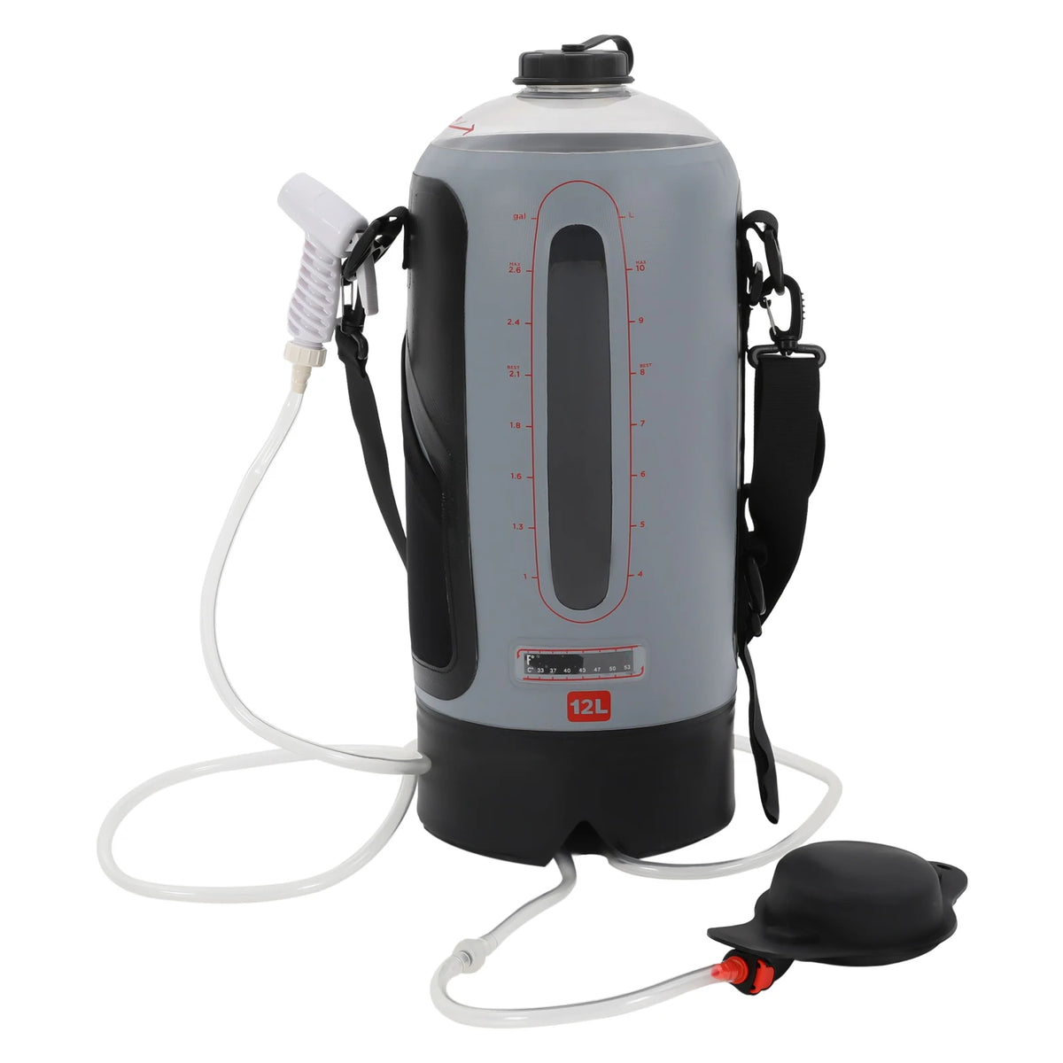 Bymaocar Portable Pressure Camp Shower with Air Pump for Outdoor