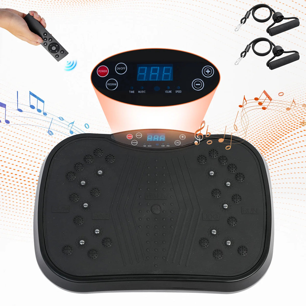 Portable Vibration Plate Exercise Machine For Full Body Fat Burning