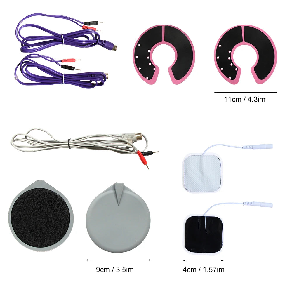 EMS Microcurrent Electric Muscle Stimulator Slimming Weight Loss Machine Russian Waves Body Shapping Massager Skin Care