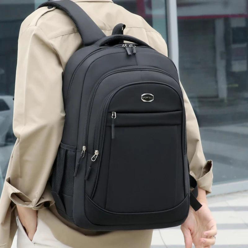 Unisex Large Capacity Travel Backpack For Office School Commuting