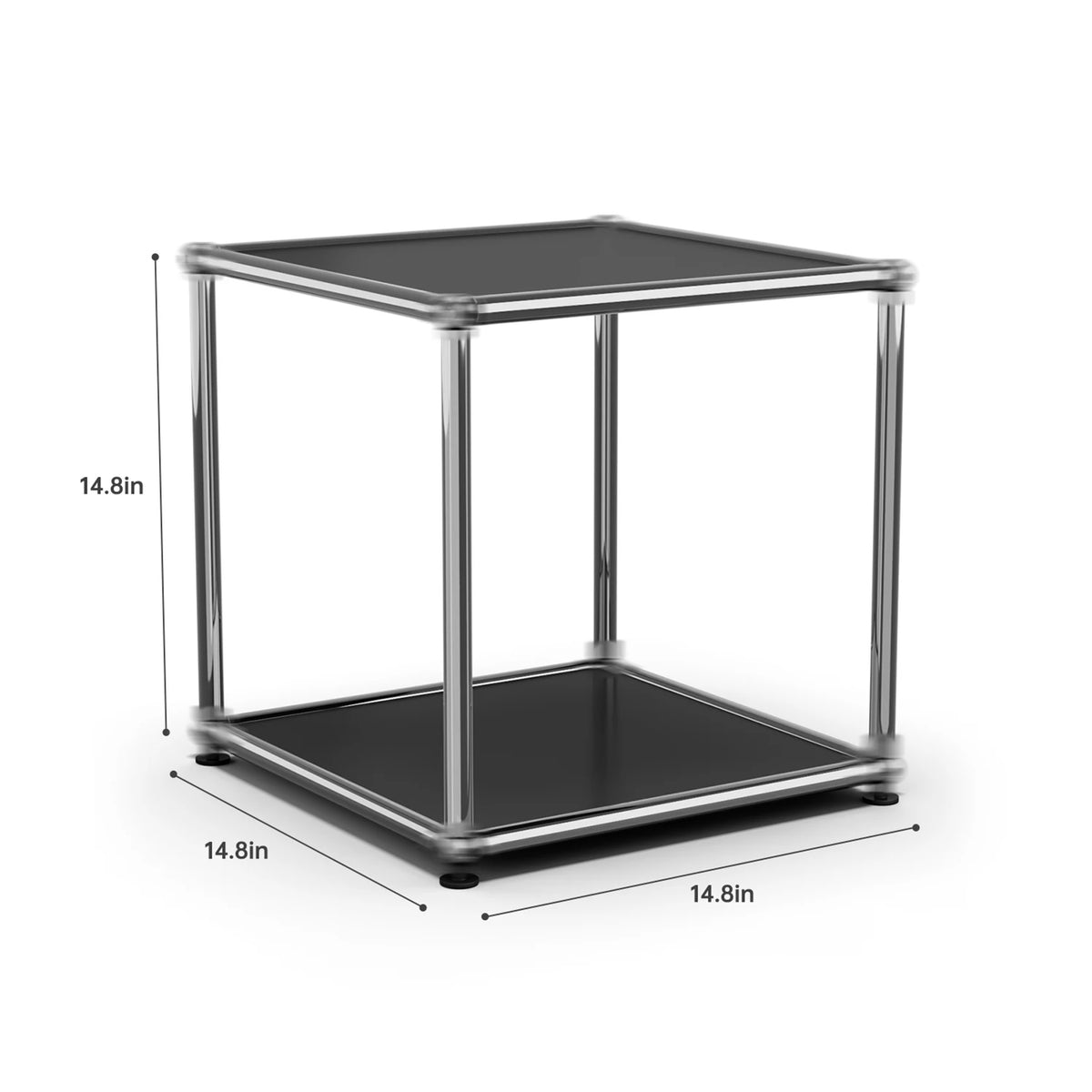 Modern Storage Cabinet Stainless Metal Organizer TV Stand Cabinet for Living Room and Home Office Furniture