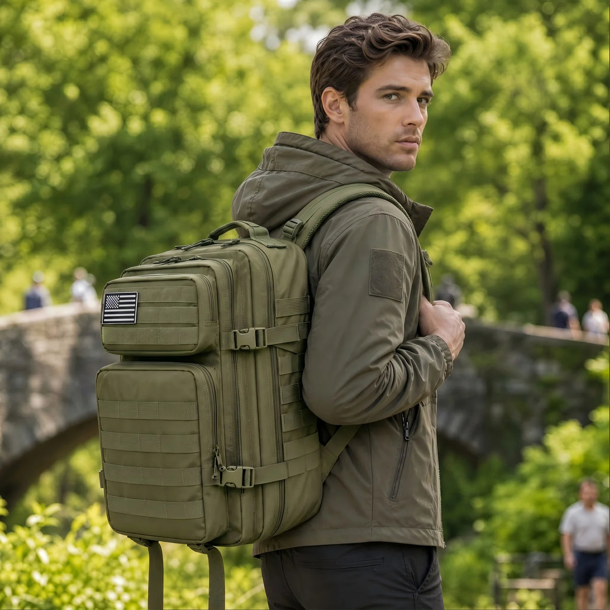 ReFire Gear Tactical Fishing Tackle Backpack Outdoor Storage Bag