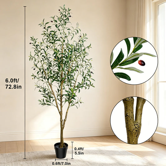 Olitree Artificial Olive Tree With Pot For Home Decor