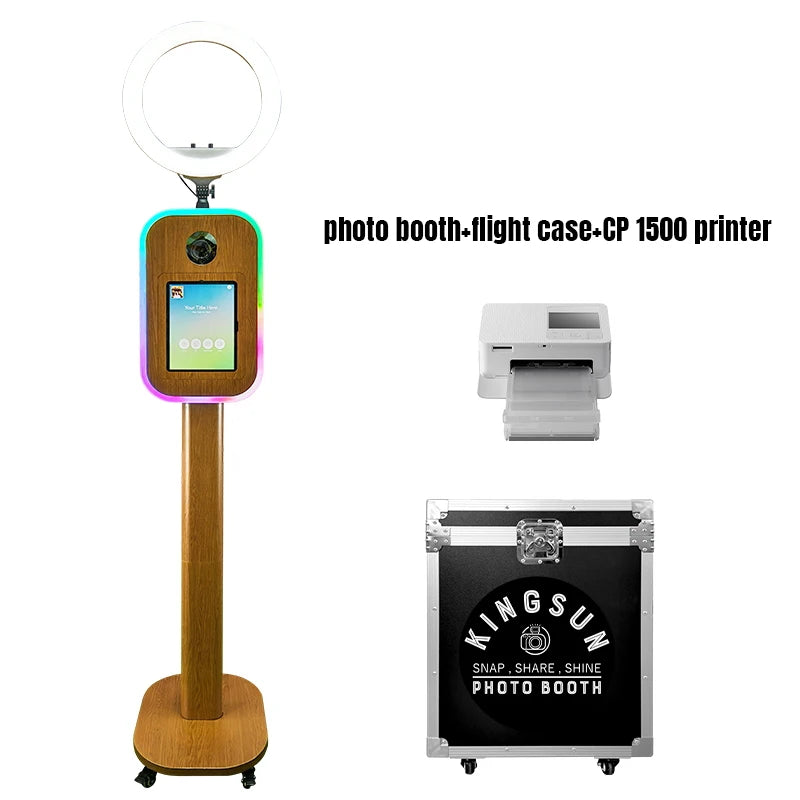 Professional iPad DSLR Photo Booth Machine For Weddings Or Parties