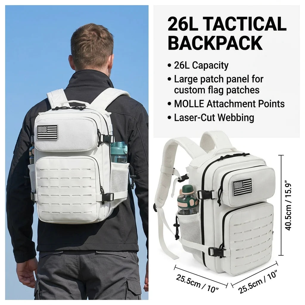 ReFire Gear Tactical Backpack For Hiking Camping And Daily Travel