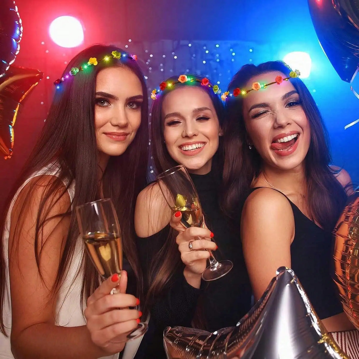 Premium LED Flower Crown Headband For Special Events